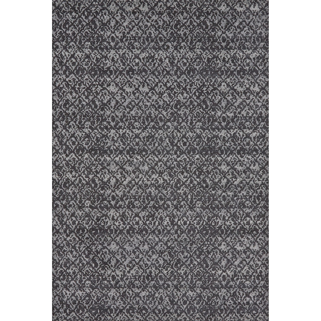 Feizy Rugs Azeri Black/Dark Gray 2'-2" x 4' Area Rug