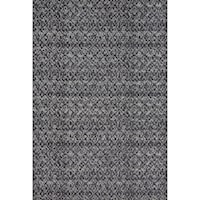 Black/Dark Gray 5' x 8' Area Rug