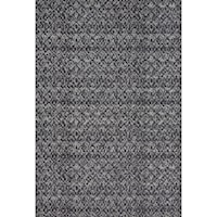 Black/Dark Gray 7'-10" x 11' Area Rug