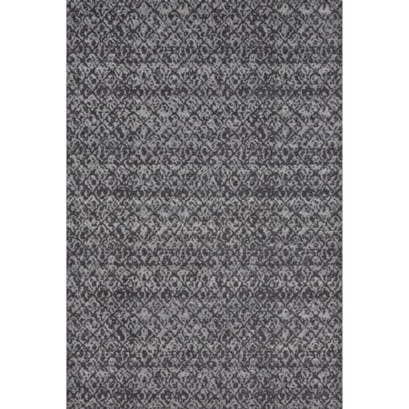 Black/Dark Gray 2'-10" X 7'-10" Runner Rug