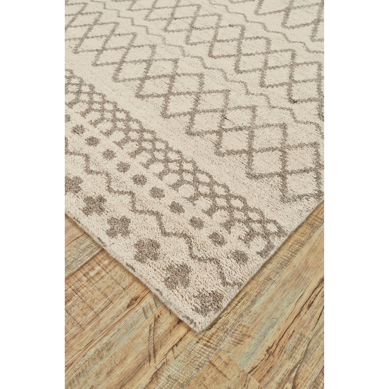Feizy Rugs Barbary Natural/Ivory 9'-6" x 13'-6" Area Rug