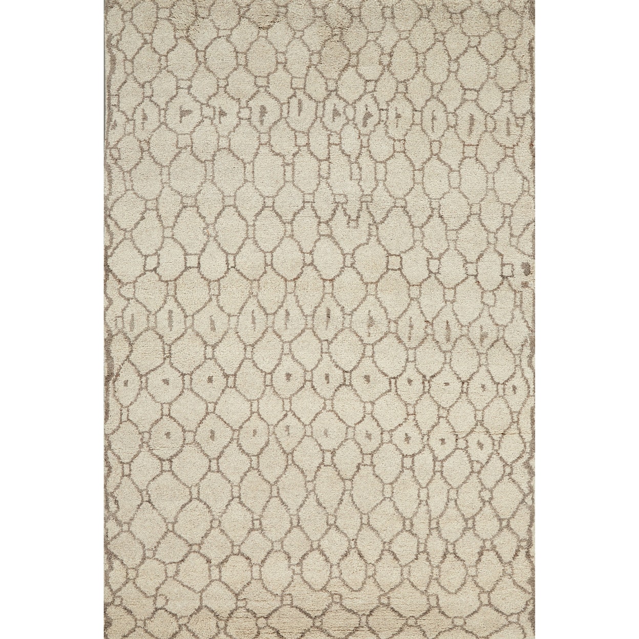 Feizy Rugs Barbary Natural/Ecru 5'-6" x 8'-6" Area Rug
