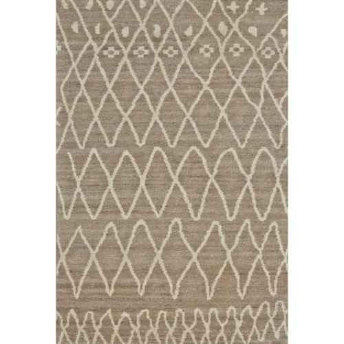 Natural/Slate 4' x 6' Area Rug