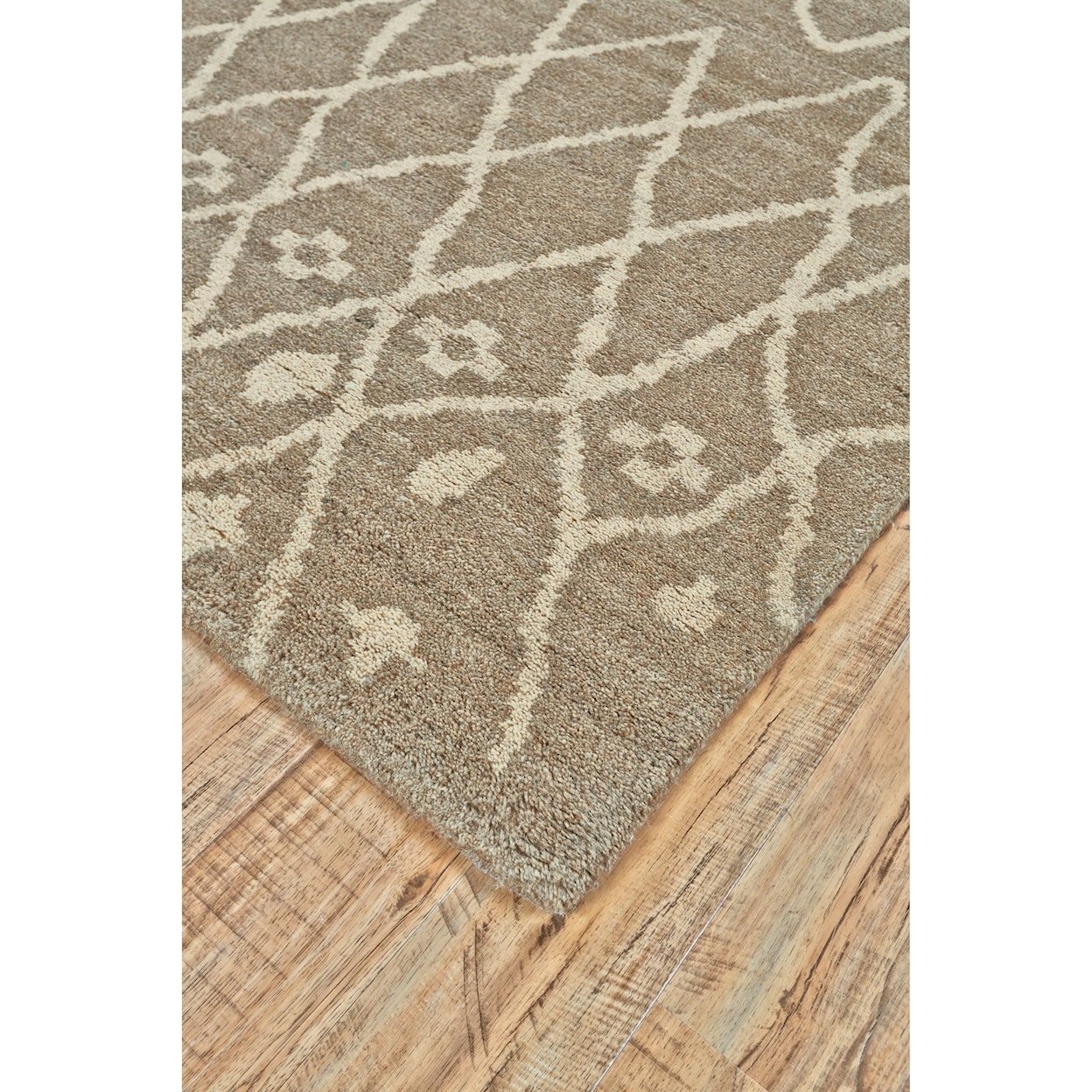 Feizy Rugs Barbary Natural/Slate 2' x 3' Area Rug