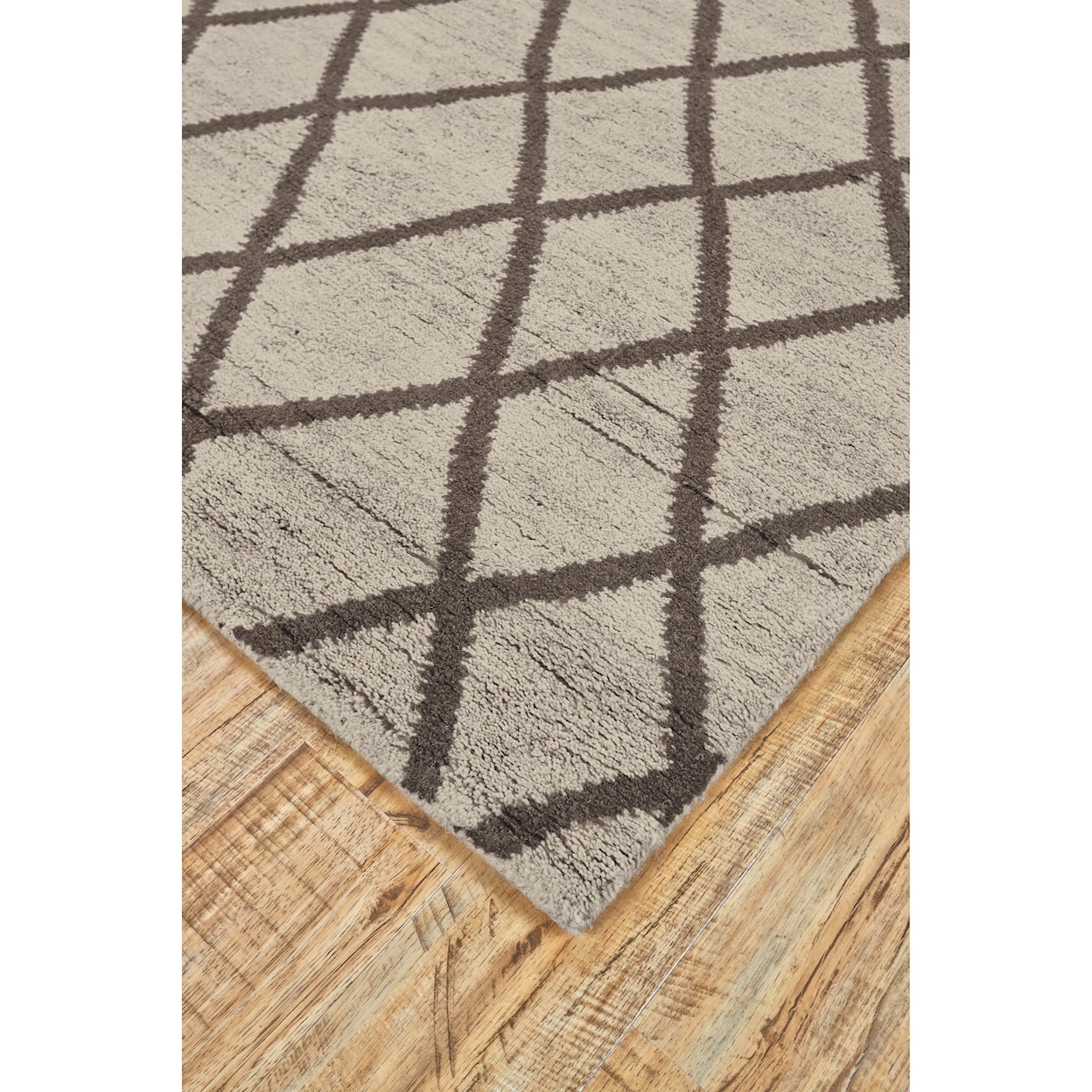 Feizy Rugs Barbary Natural/Linen 7'-9" x 9'-9" Area Rug