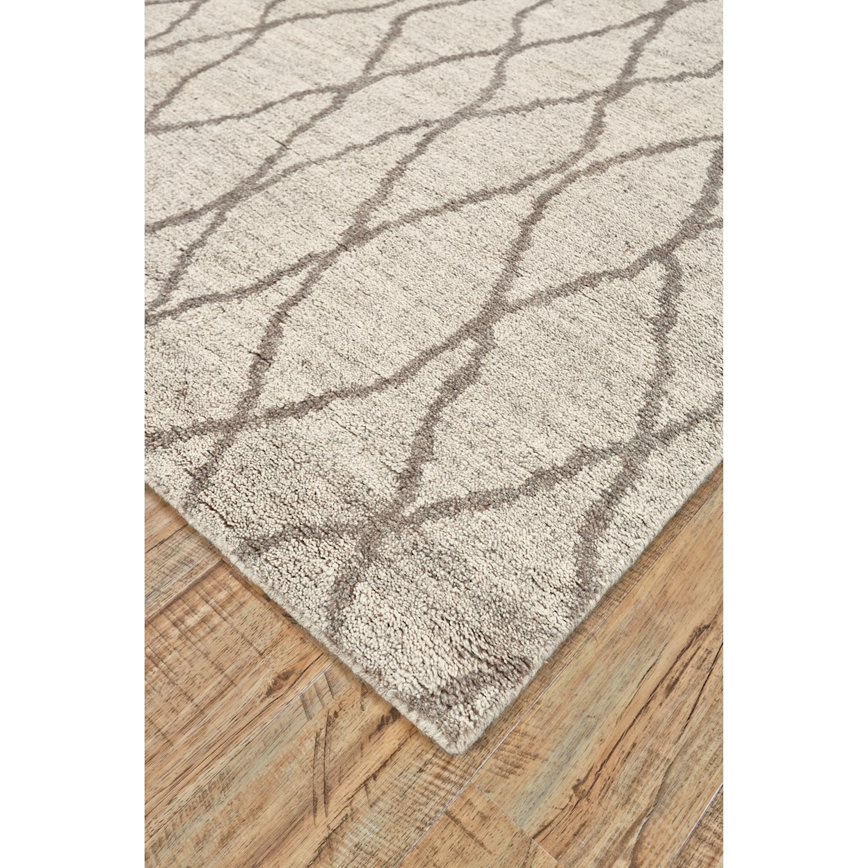 Feizy Rugs Barbary Natural/Bone 8'-6" x 11'-6" Area Rug