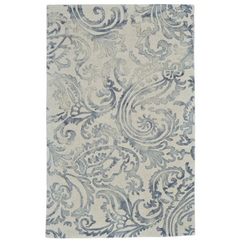 Gray 5' x 8' Area Rug