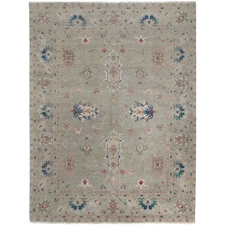 Gray 8'6" X 11'6" Area Rug