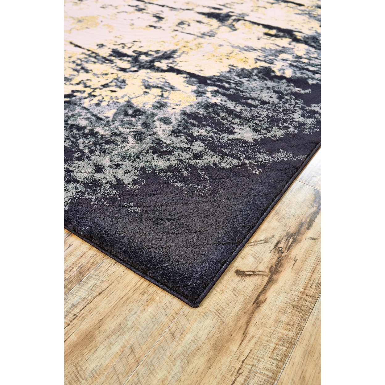 Feizy Rugs Bleecker Charcoal 2'-2" x 4' Area Rug