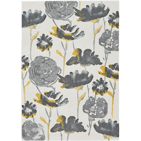 Gray Pond 2'-10" X 7'-10" Runner Rug