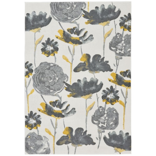Gray Pond 2'-10" X 7'-10" Runner Rug