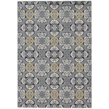 Fog 2'-10" X 7'-10" Runner Rug