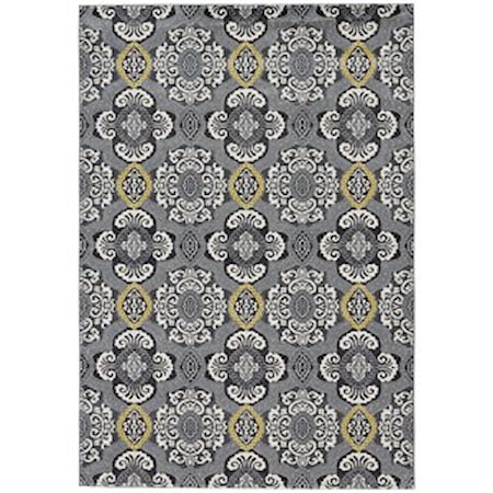 Fog 2'-10" X 7'-10" Runner Rug