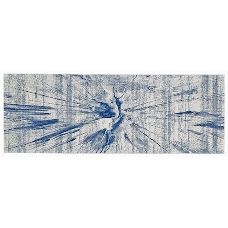 Cobalt 2'-10" X 7'-10" Runner Rug