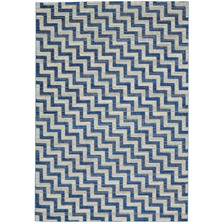 Ocean 2'-10" X 7'-10" Runner Rug