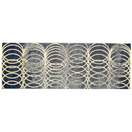Smoke 2'-10" X 7'-10" Runner Rug
