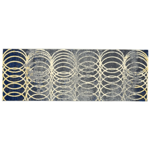 Smoke 2'-10" X 7'-10" Runner Rug