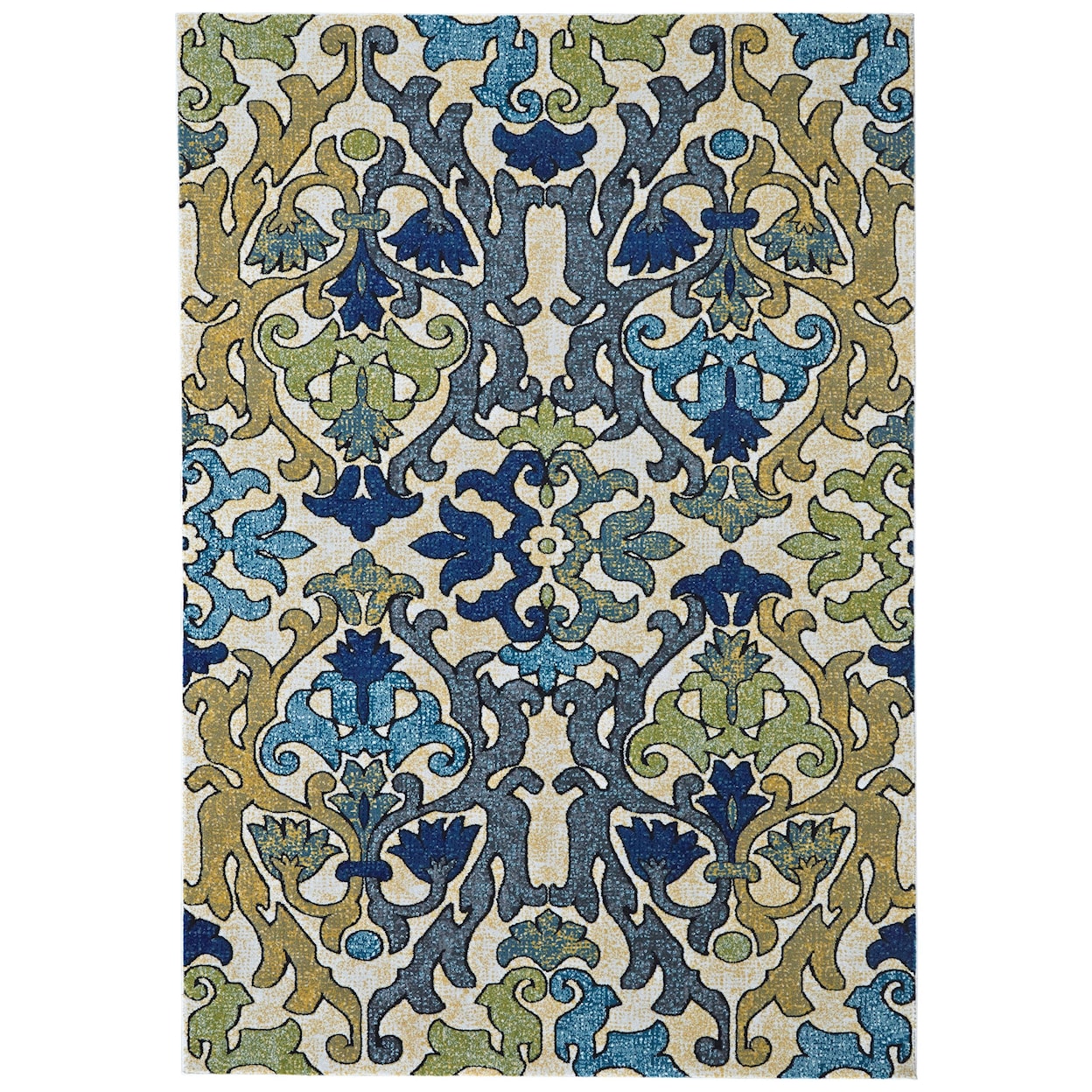 Feizy Rugs Brixton Chartreuse 8' X 11' Area Rug