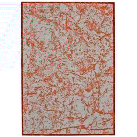 Tangerine 5' x 8' Area Rug