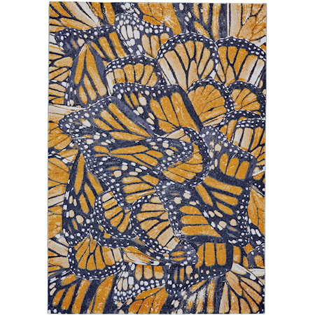 Cornflower 2'-2" x 4' Area Rug