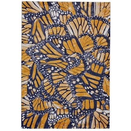 Cornflower 2'-10" X 7'-10" Runner Rug