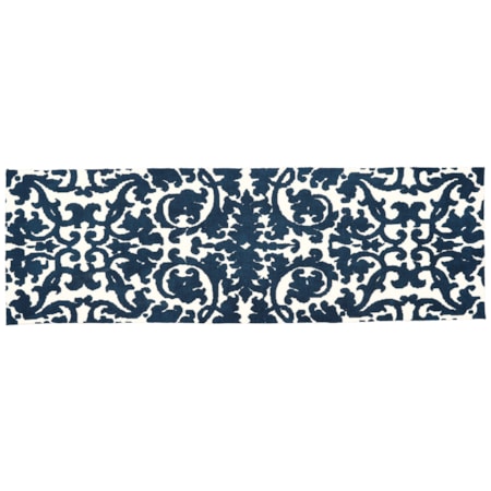 Midnight Blue 2'-6" x 8' Runner Rug