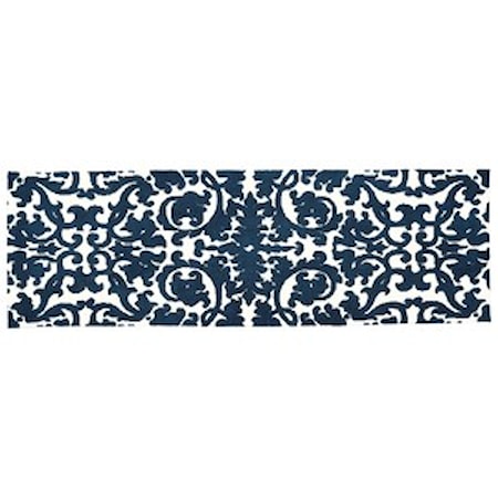 Midnight Blue 2'-6" x 8' Runner Rug