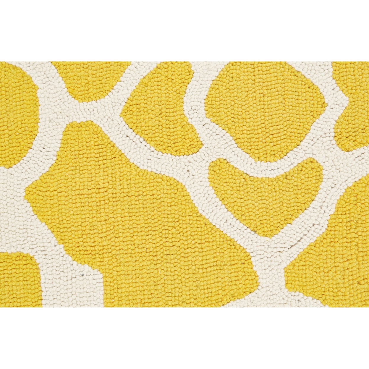 Feizy Rugs Cetara Yellow/White 7'-6" x 9'-6" Area Rug