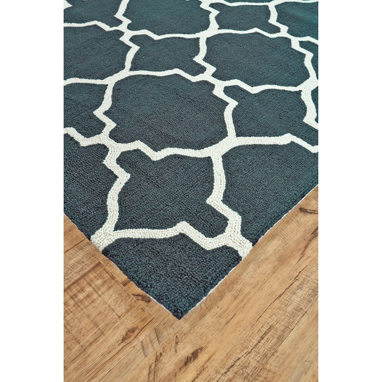 Feizy Rugs Cetara Gray/White 3'-6" x 5'-6" Area Rug