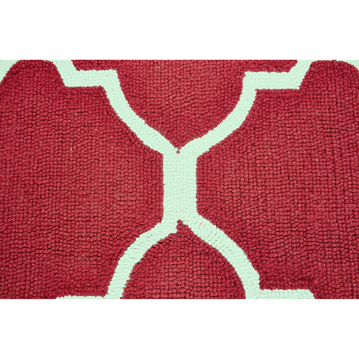 Feizy Rugs Cetara Red/White 5' x 8' Area Rug