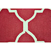 Feizy Rugs Cetara Red/White 7'-6" x 9'-6" Area Rug