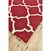 Feizy Rugs Cetara Red/White 2' x 3' Area Rug