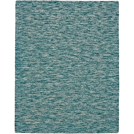 Teal 2'-6" x 8' Runner Rug