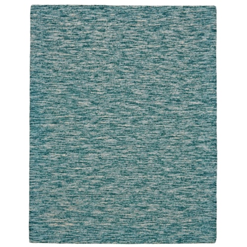 Teal 2'-6" x 8' Runner Rug