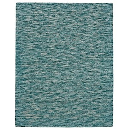 Teal 2'-6" x 8' Runner Rug