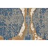 Feizy Rugs Coronado Navy/Copper 4' x 6' Area Rug