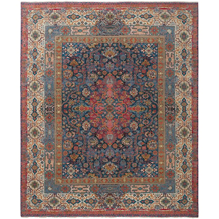 Dalia Blue Multi (Available in Multiple Size