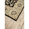 Feizy Rugs Drake Black/Beige 8'-6" x 11'-6" Area Rug