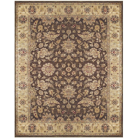 Brown/Beige 5'-6" x 8'-6" Area Rug