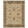 Feizy Rugs Drake Ivory/Brown 5'-6" x 8'-6" Area Rug