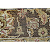 Feizy Rugs Drake Ivory/Brown 5'-6" x 8'-6" Area Rug