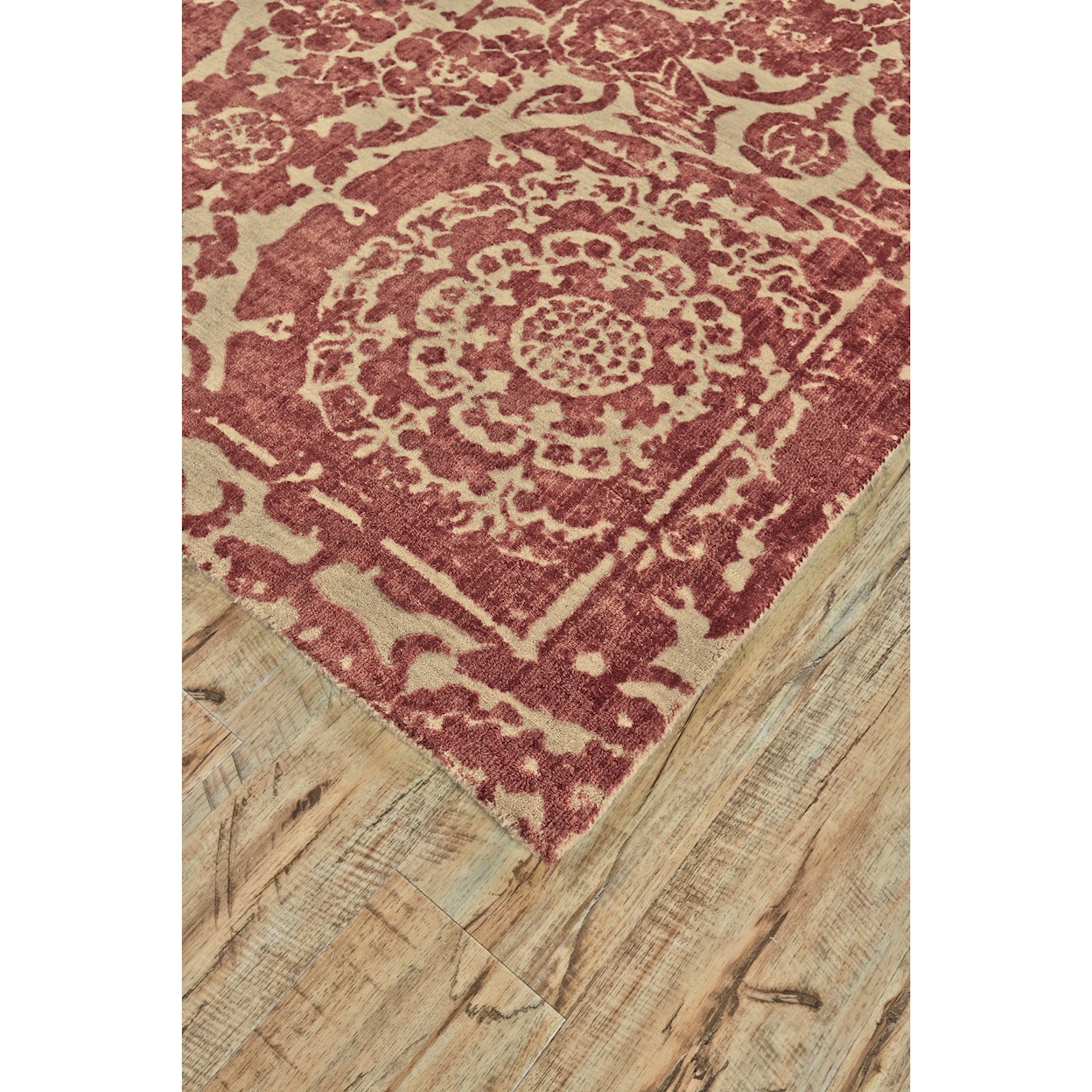 Feizy Rugs Dylan Ruby 3'-6" x 5'-6" Area Rug