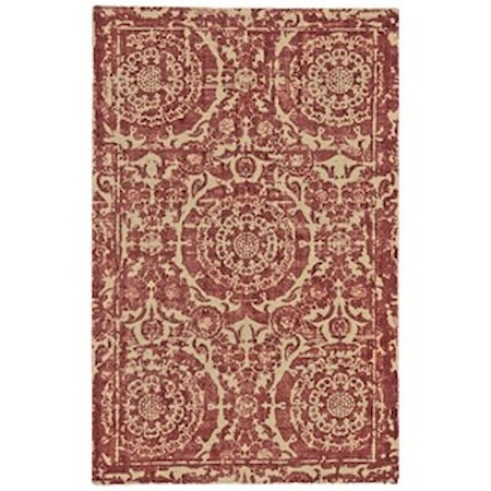 Ruby 3'-6" x 5'-6" Area Rug