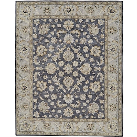 Charcoal 3'-6" x 5'-6" Area Rug