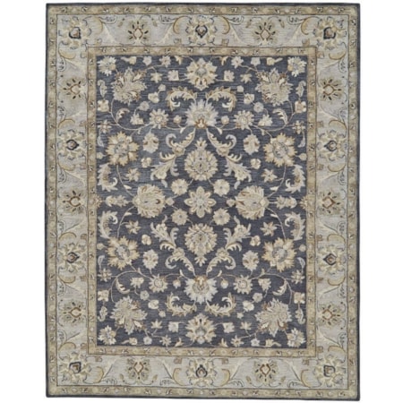 Charcoal 2'-6" X 10' Runner Rug