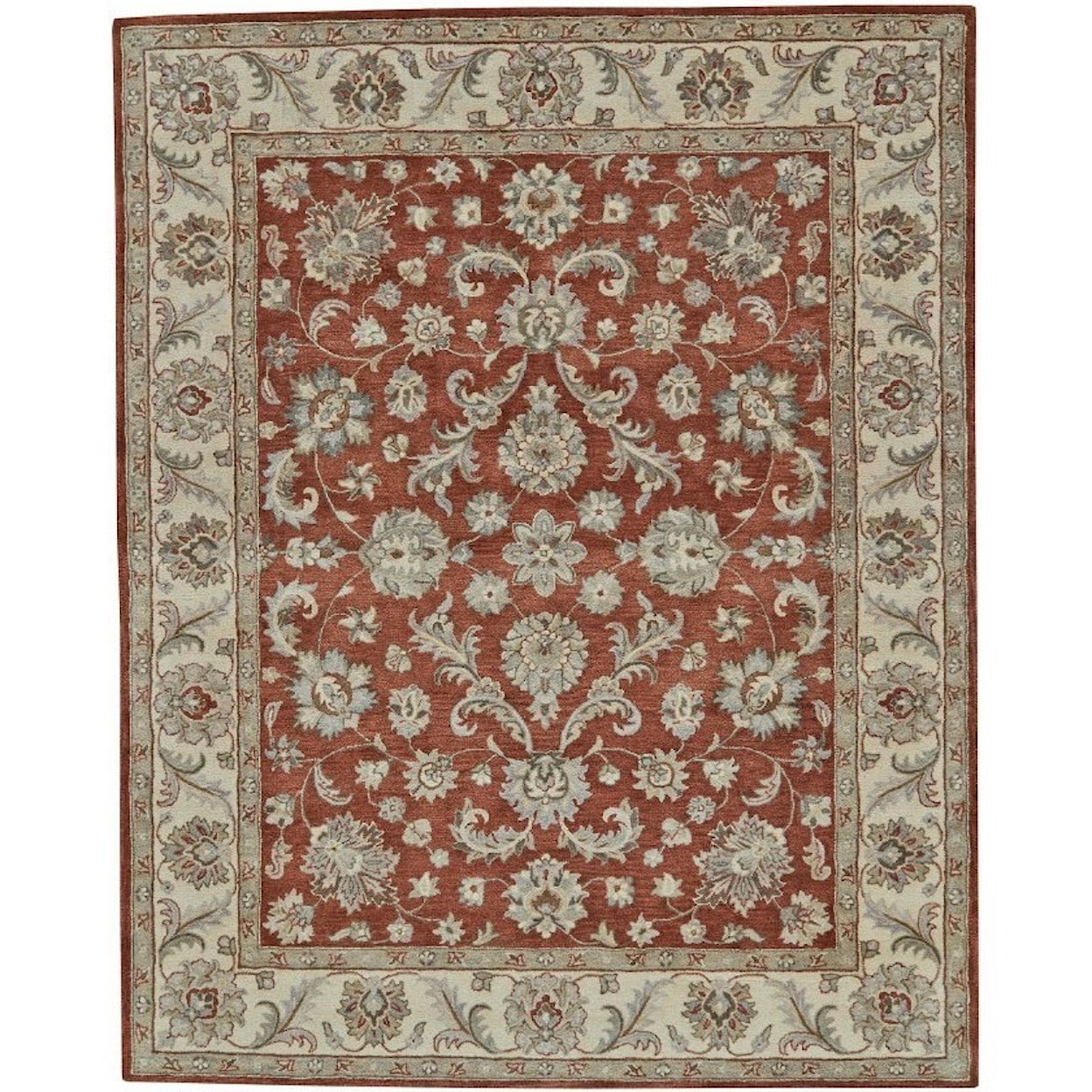 Feizy Rugs Eaton Rust 2'-6" X 10' Runner Rug