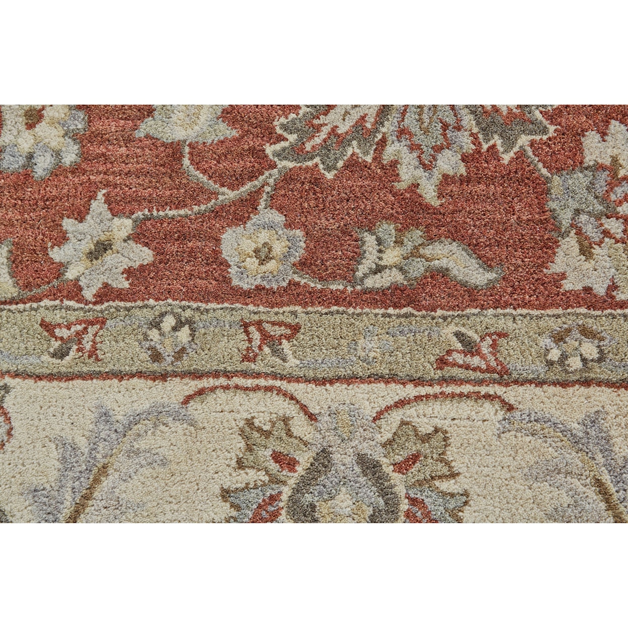 Feizy Rugs Eaton Rust 2'-6" X 10' Runner Rug