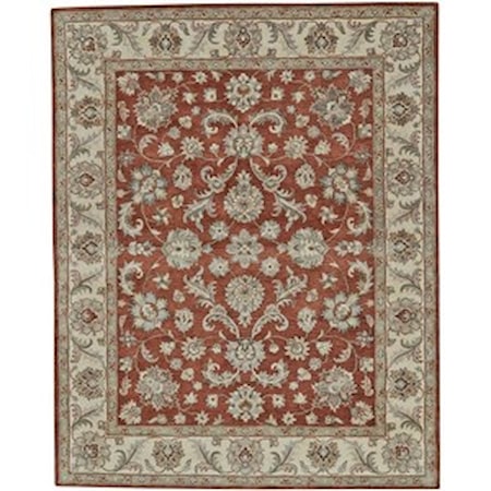 Rust 2'-6" X 10' Runner Rug