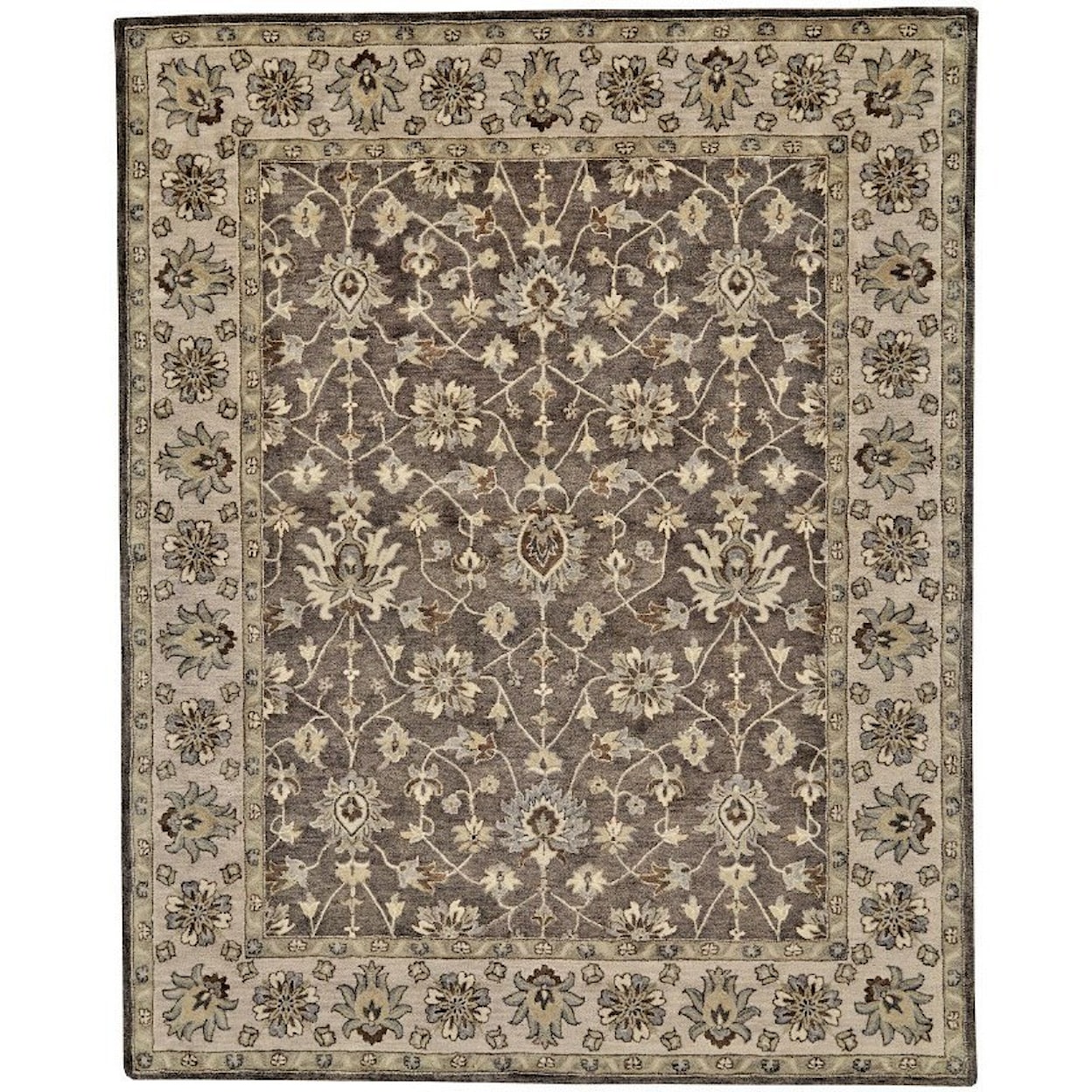 Feizy Rugs Eaton Beige 9'-6" x 13'-6" Area Rug