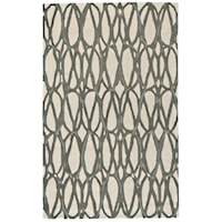 Titanium 3'-6" x 5'-6" Area Rug